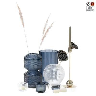 现代饰品摆件 花瓶-1A1